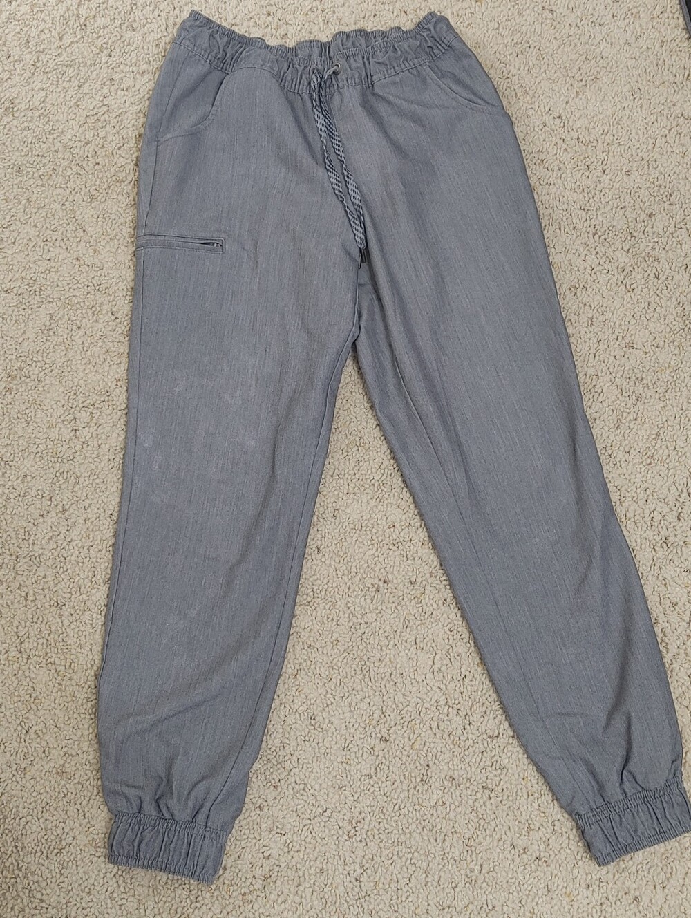 STAINED Jaanuu Jogger Pants Heather Grey - Picture 2 of 4